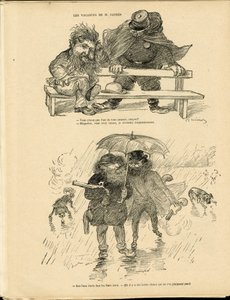 Illustration by Charles Leandre in Le Rire