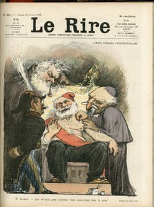 Illustration of Charles Leandre (1862-1934) for the Cover of Le Rire, No. 415 by Charles Leandre