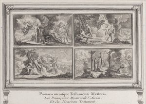 Four Biblical Scenes: The Main Mysteries of the Old and New Testaments