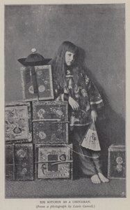Xie Kitchin as a Chinaman by Charles Lutwidge Dodgson