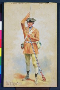 Uniforms of the American Revolution: 1777 Private Field Dress from the 1st Georgia Continental Infantry by Charles MacKubin Lefferts