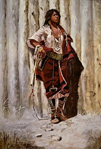 Indian Maid at the Stockade