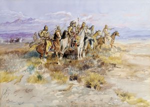 Indian Scouting Party, 1897