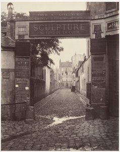 Cour Saint-Guillaume by Charles Marville