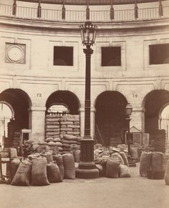 Halle aux Blés (Interior) by Charles Marville