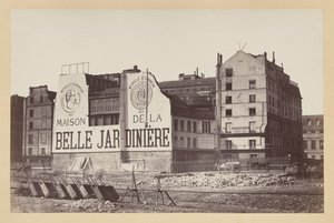 La Belle Jardinière: The Store on Rue de la Cité During Its Demolition, Paris