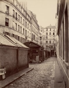 Passage of the Two Sisters on Lafayette Street by Charles Marville