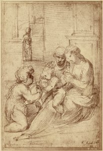 Reproduction of a drawing by Raphael