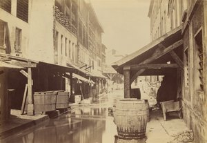 Tannery by the Bièvre / The Bièvre and the Tanneries. Currently, an Underground Sewer