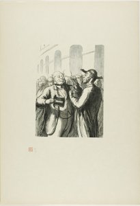 At the Universal Exhibition: Security Check at the Entrance by Charles Maurand