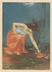 The Slippers by Charles Maurin