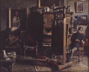 The Studio of the Painter Jules Lambeaux