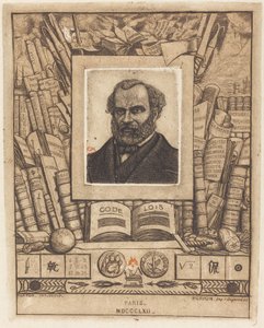 Armand Guéraud by Charles Meryon