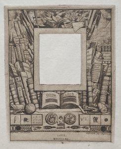 Design for a Frame for the Portrait of Armand Guéraud by Charles Meryon
