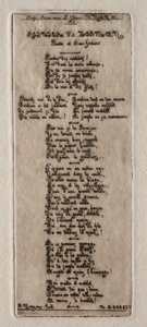 Etchings of Paris: Dedication to Reynier Nooms, called Zeeman, 1854 by Charles Meryon