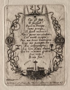 Etchings of Paris: The Notre Dame Pump, Small Plate by Charles Meryon