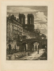 Impression Rue Neuve St Etienne-du-Mont