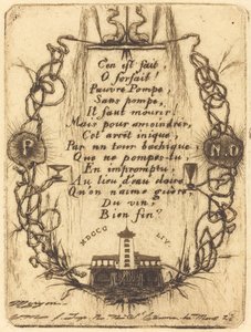 The Notre Dame Pump, Small Plate