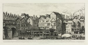 Part of the City of Paris at the End of the Seventeenth Century
