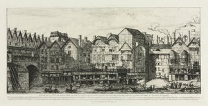 Part of the City of Paris at the End of the Seventeenth Century