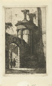 Gate at the Entrance of the French Capuchin Monastery in Athens