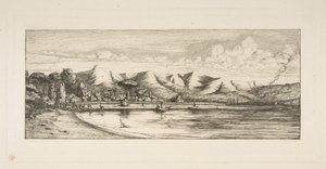 Banks Peninsula, Charbonniers Point, Akaroa (Seine Fishing off Colliers