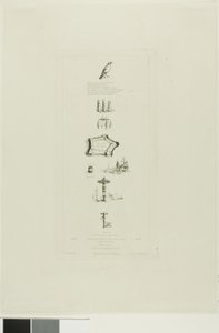 Rebus: Beranger was not Really Strong, for he Never had the Key of the Fields by Charles Meryon