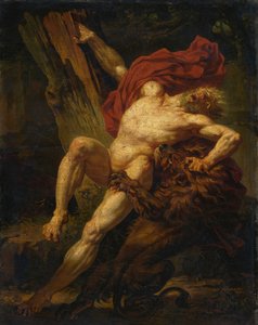 Milo of Croton Attacked by a Lion