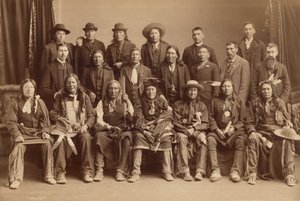 Sioux Delegation, 1891 by Charles Milton Bell