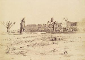 Barren Landscape with an Unidentified Fortress, Delhi
