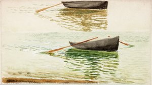 Dinghies by Charles Napier Hemy