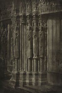 Cathedral of Chartres by Charles Nègre