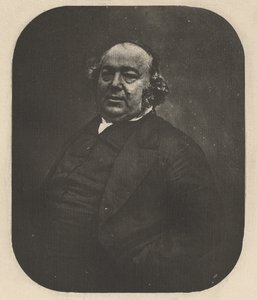 Portrait of Jules Janin (after Nadar) by Charles Nègre
