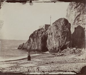 Woman at the Seashore by Charles Nègre
