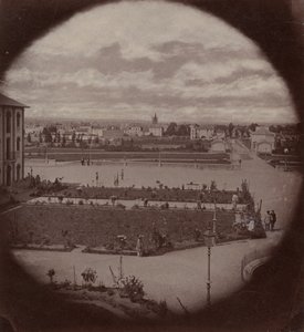 Imperial Asylum of Vincennes, View from Charenton, 1858-59