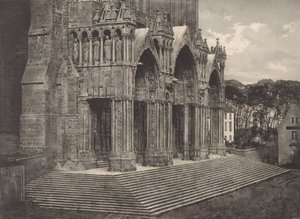 Plate XII Chartres Cathedral, Portique du Midi