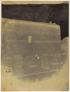 Upper part of the façade of a Romanesque house in Saint-Gilles du Gard