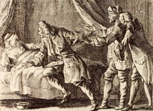 The Mandrake by Charles Nicolas Cochin