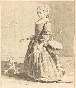 The Young Soldier by Charles Nicolas Cochin I after Jean Siméon Chardin