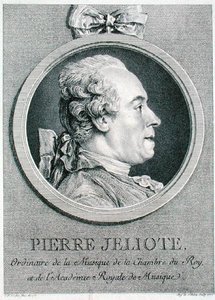 Pierre Jeliote engraved by Augustin de Saint-Aubin 1771 by Charles Nicolas II (after) Cochin