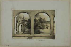 Interior View of the Recreation Ground by Charles Nicolas Lemercier