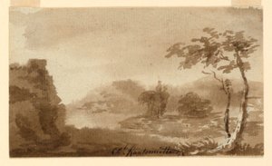 A Landscape by Charles Nicolas Ransonnette