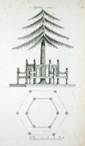 A Gothic Seat, from 