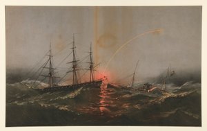 The U.S. Frigate Sabine, Rescuing a Battalion of U.S. Marines from the Transport Governor by Charles Parsons