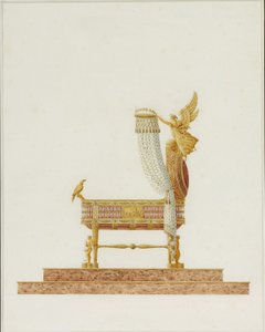 Design of the Bassinet for His Majesty the King of Rome, 1811