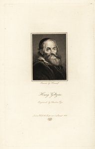 Portrait of Hendrick Goltzius by Charles Pye