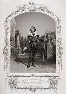 Mr W. Davidge as Malvolio, Act III Scene 4 of 