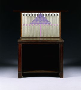 A writing cabinet designed for Walter W. Blackie Esq., Hill House, Edinburgh