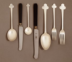 Electroplated table service, for E. Bingham & Co., c.1906 by Charles Rennie Mackintosh