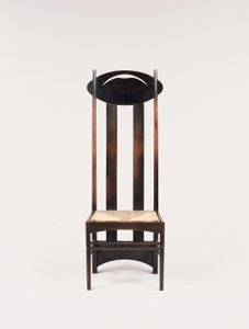 High-Back Side Chair for the Argyle Street Tea Rooms, Glasgow